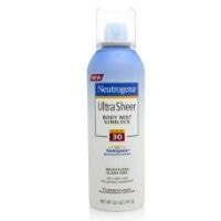 Neutrogena Ultra Sheer Body Mist SPF 30 Neutrogena Ultra Sheer Body Mist SPF 30