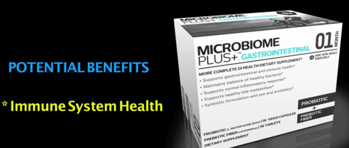 benefits of microbiome plus probiotics