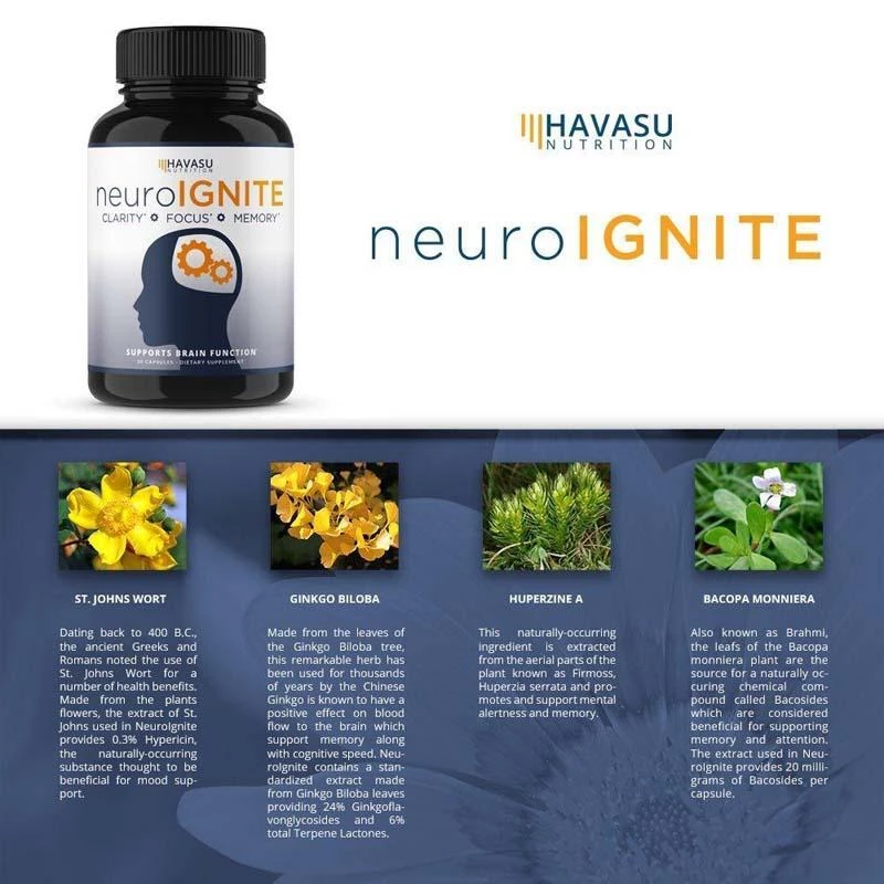 neuro ignite ingredient benefits