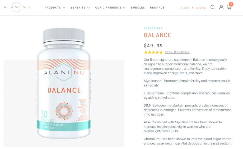 Alani-Nu-Balance-Dietary-Supplement-Website