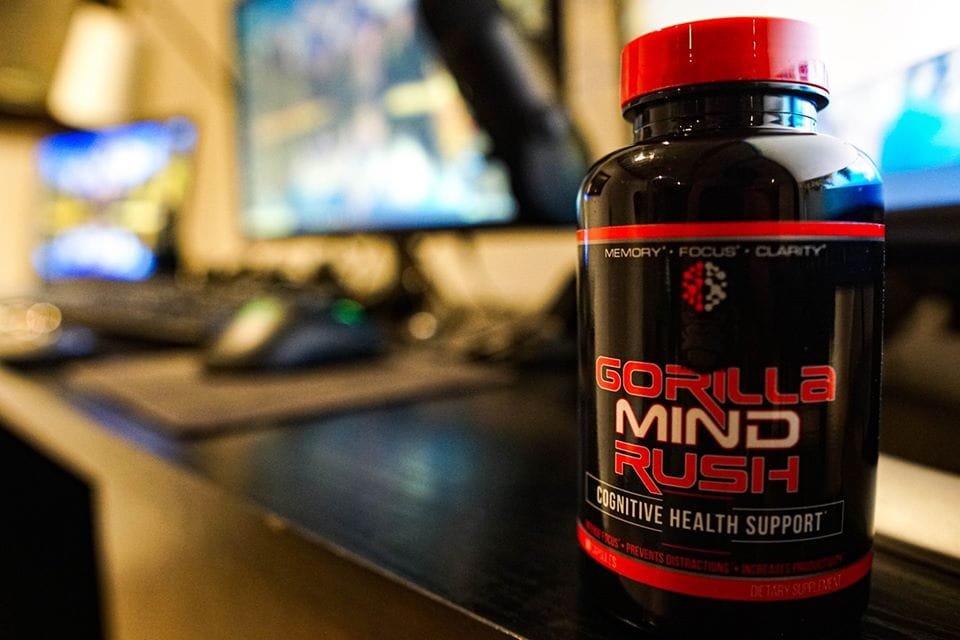 Gorilla Mind Rush Nootropic Product