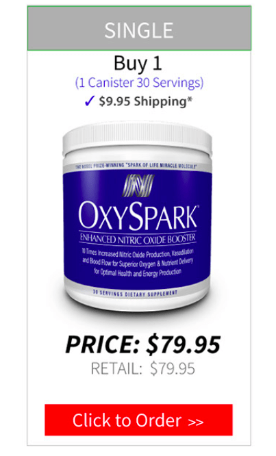 OxySpark Supplement Website