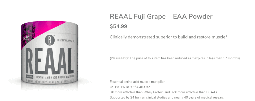 Reaal-Amino-Acids-Website