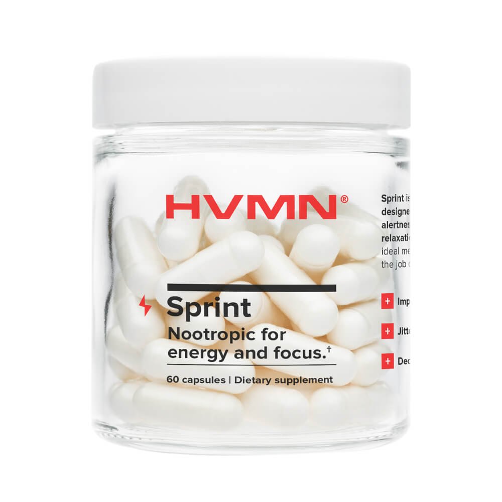 HVMN Sprint Nootropics Supplement
