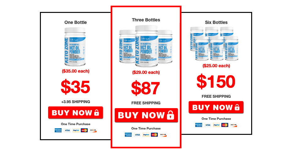 MCT Oil Powder Website