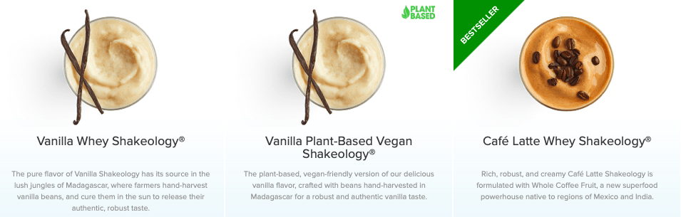 Shakeology by TeamBeachBody Flavors 2