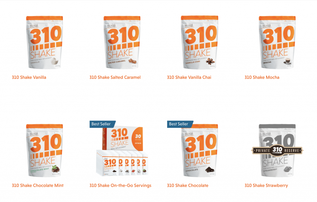 310-Meal-Replacement-Shake-Flavors