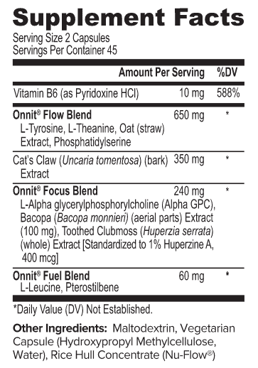 Alpha Brain Ingredients