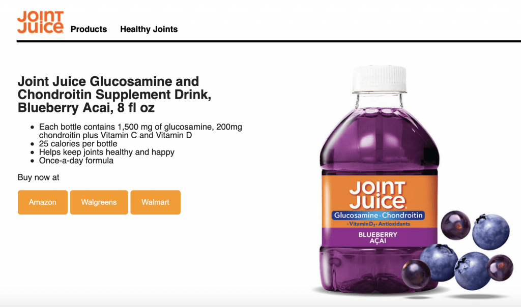 Joint-Juice-Company-Website