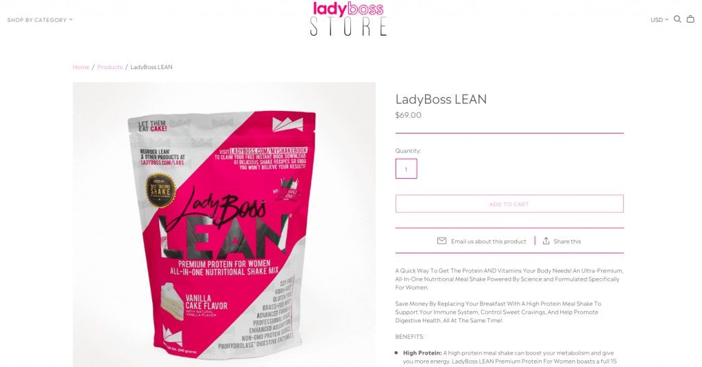 Lady-Boss-Protein-Shake-Powder-Website