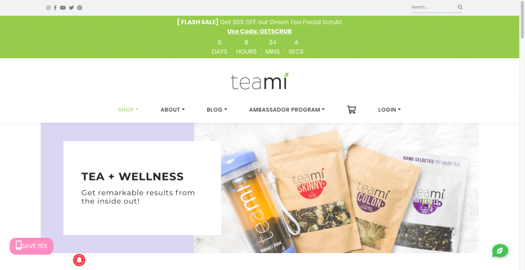 Teami Website