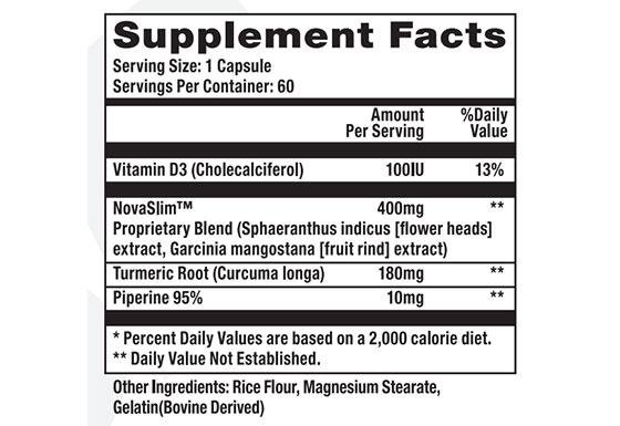Oxitrim Diet Pills Ingredients