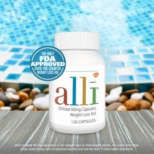 Alli Orlistat Capsules Weight Loss Aid