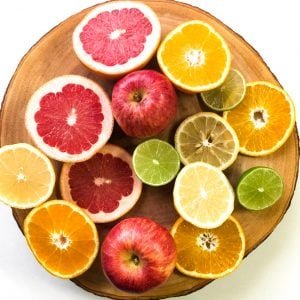 Citrus fruit slices