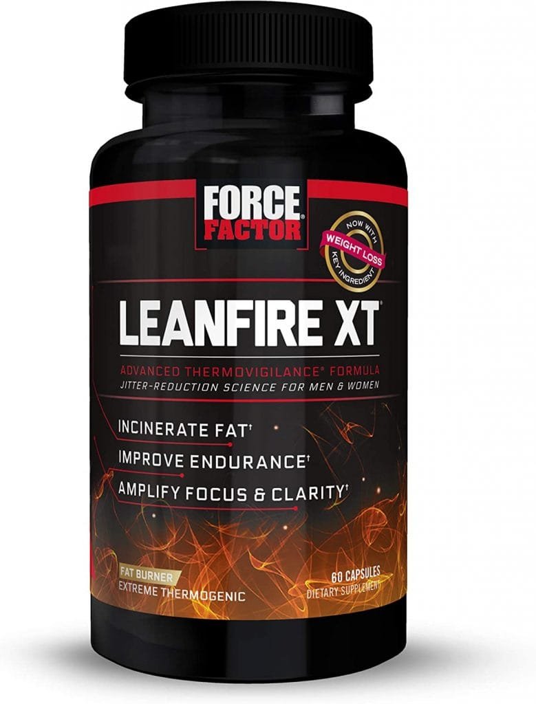Force Factor LeanFire XT Thermogenic Weight Loss Supplement