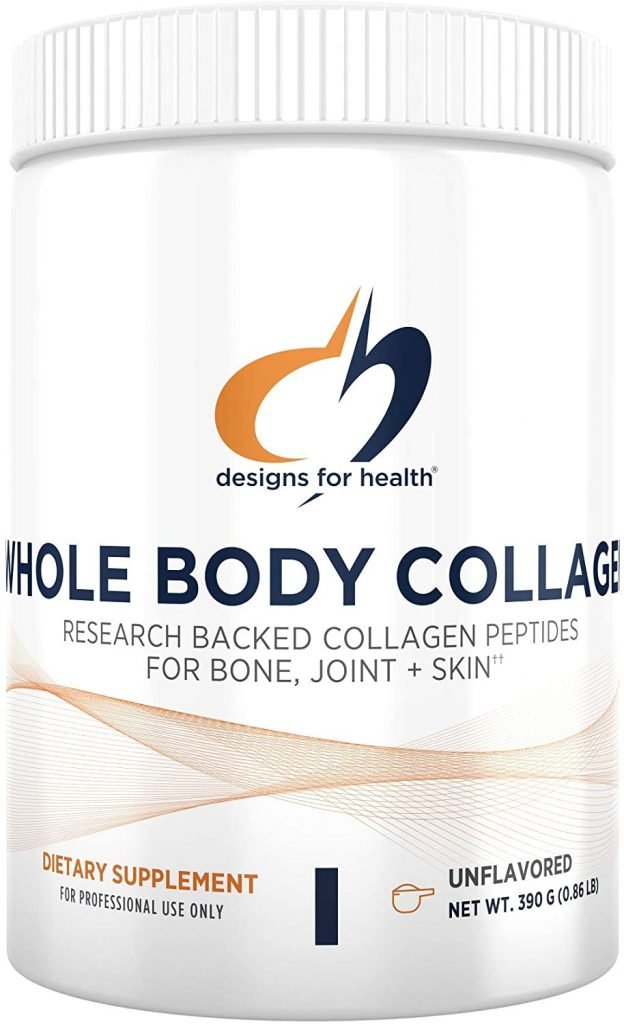 Whole Body Collagen Dietary Supplement Bottle