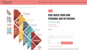 vitamin patch website