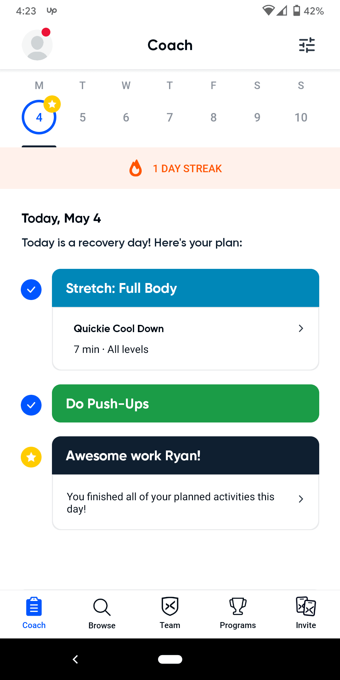 Aaptiv Coach