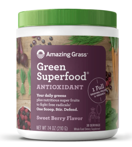 Amazing Grass Green Superfood Antioxidant Super Greens Powder