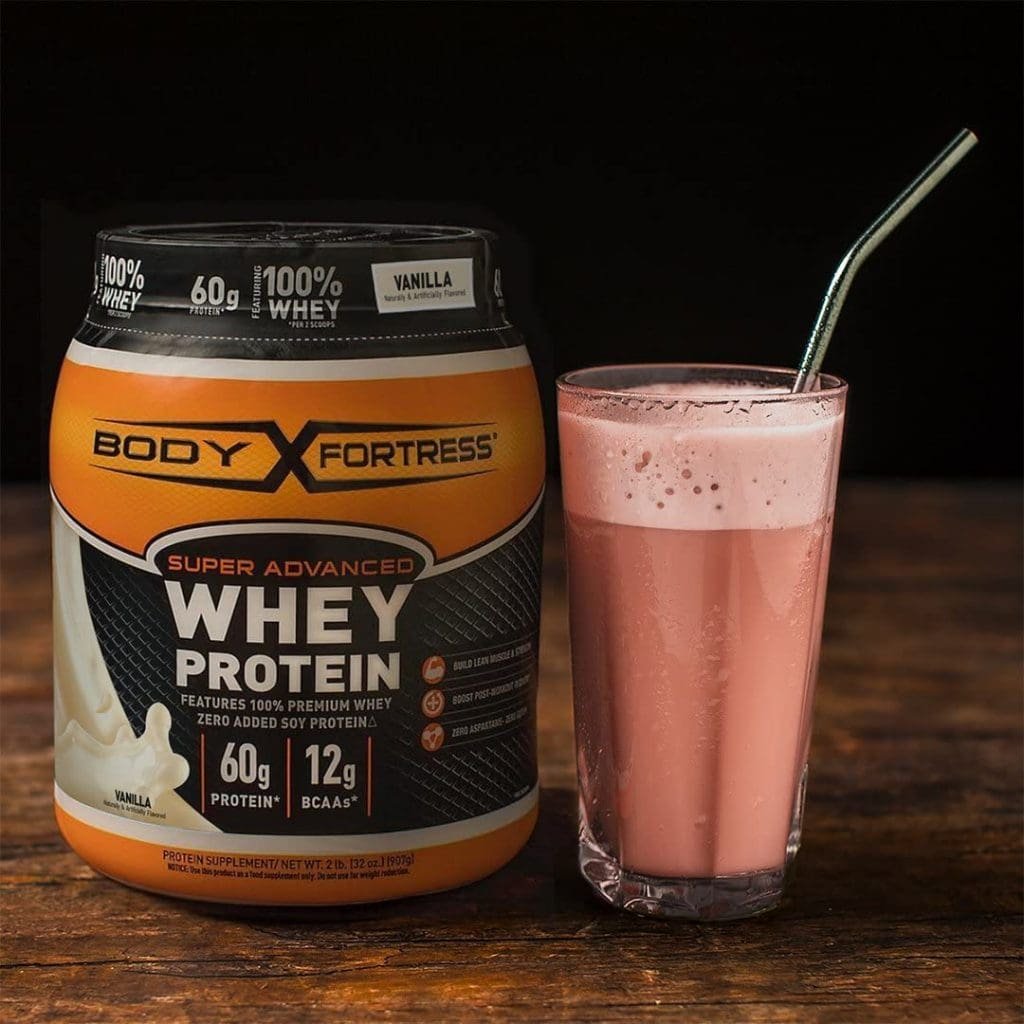 Body Fortress Super Advanced Whey Protein chocolate