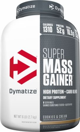 Dymatize Super Mass Gainer bottle