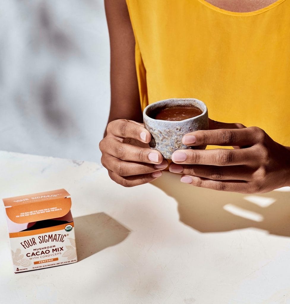 Four Sigmatic Mushroom Cacao in a cup