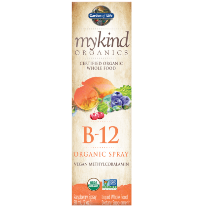 Garden of Life B12 Vitamin - mykind Organic Whole Food B-12