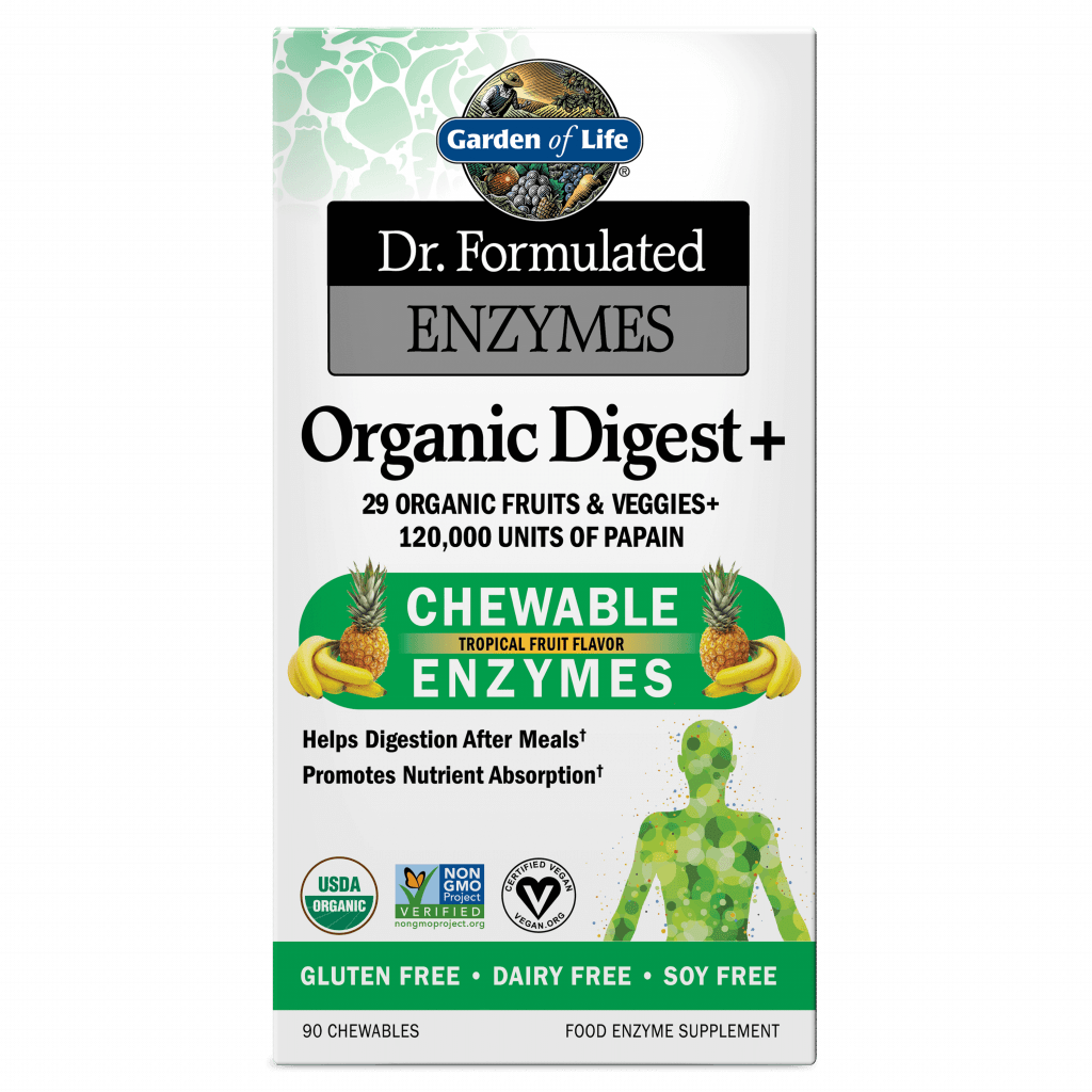 Garden of Life Dr Formulated Enzymes Organic Digest