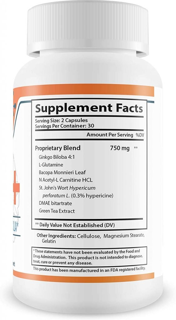 Neuro 24 supplement facts