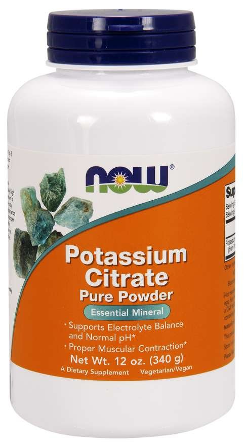 Now Foods Potassium Citrate Powder