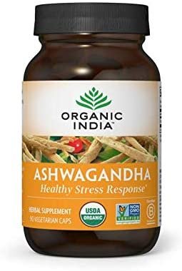 Organic India Ashwagandha Supplement, Healthy Stress Response