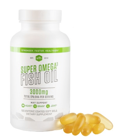 Stronger Faster Healthier Super Omega Fish Oil
