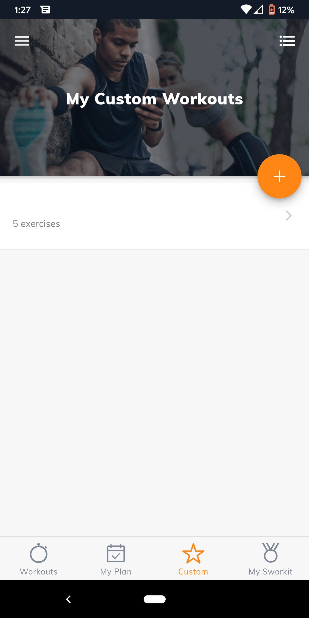 Sworkit Custom Workouts