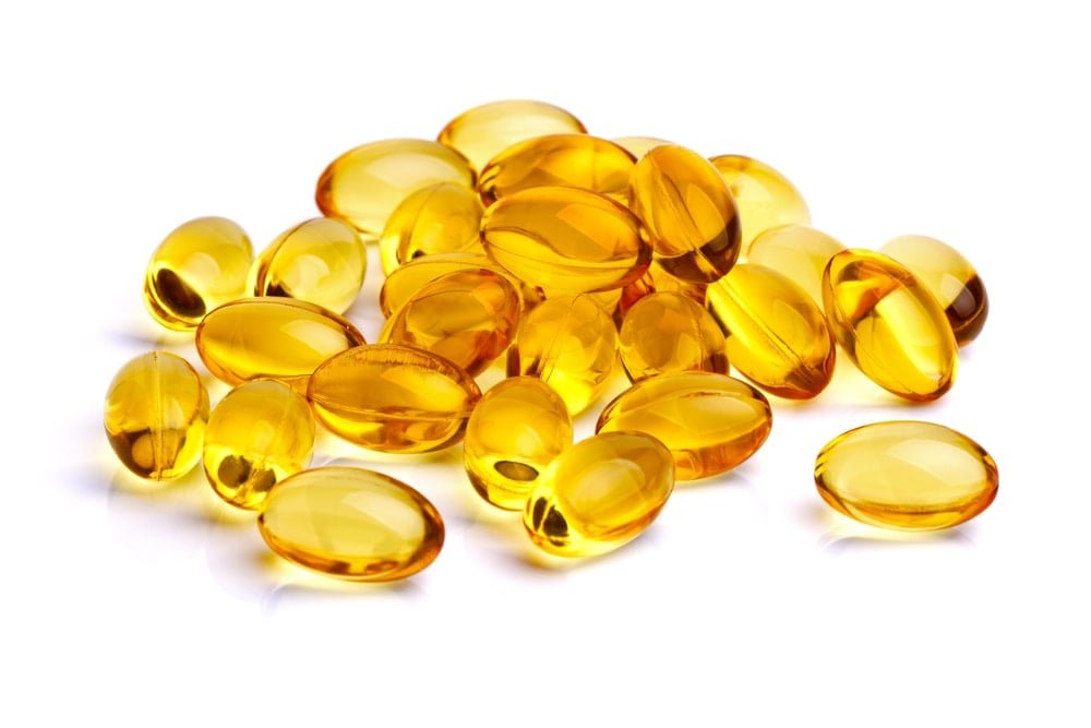 Fish oil capsules