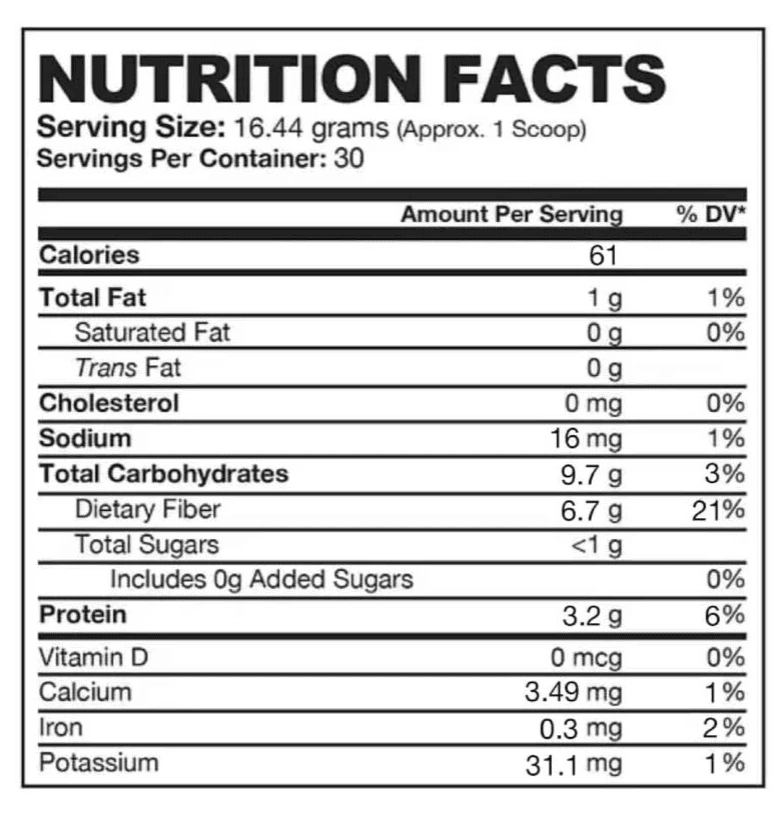 detox organics nutrition