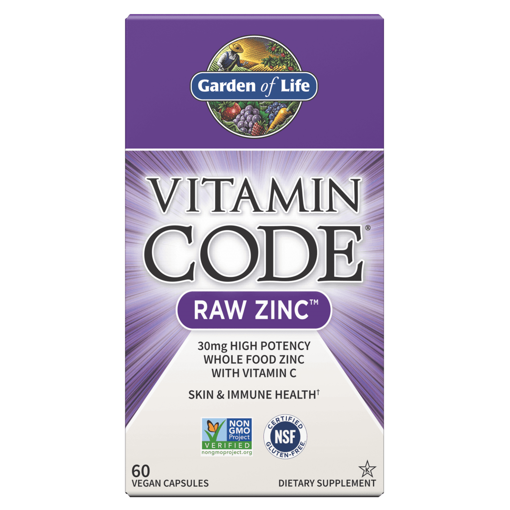 zinc supplement garden of life