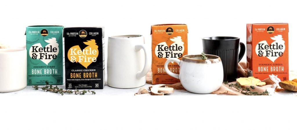 Kettle & Fire Bone Broth flavors