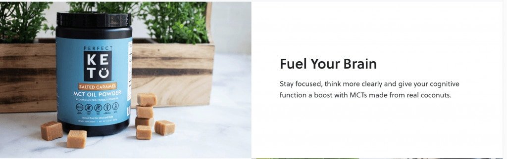 Perfect Keto MCT Oil Powder Benefits