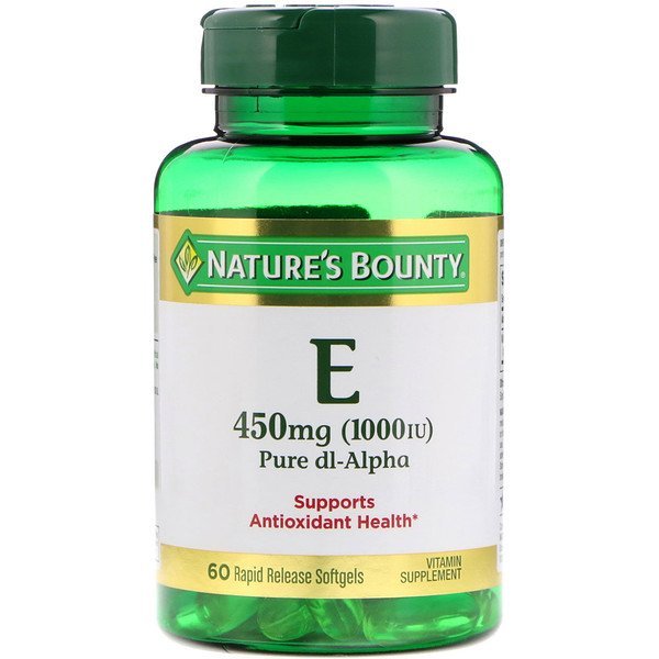 E Pure dl-Alpha, from Nature’s Bounty