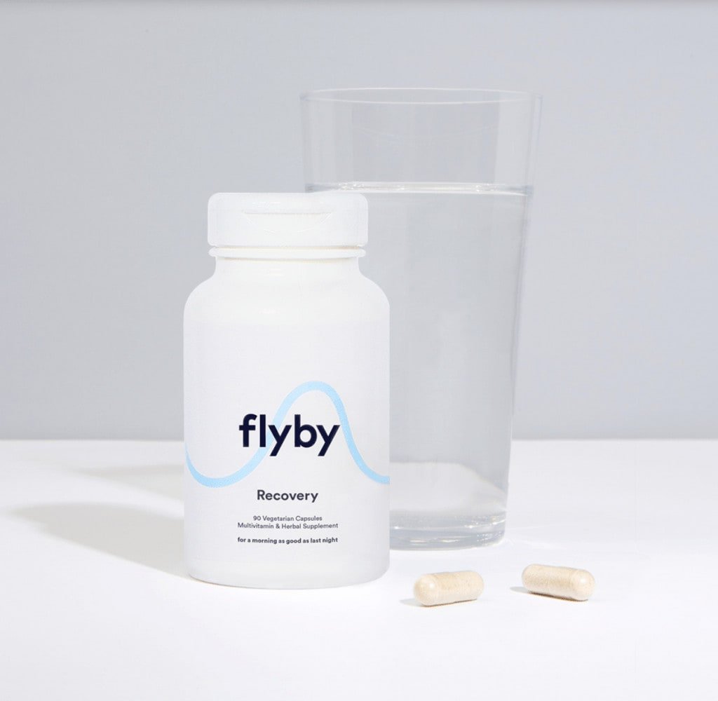 Flyby Hangover Recovery Capsule bottle