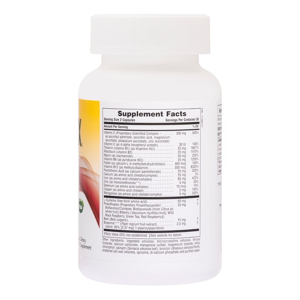 Hema-Plex supplement facts