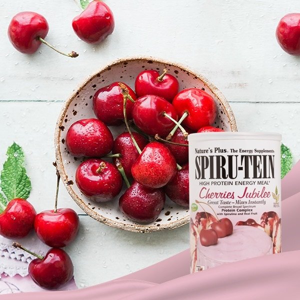 NaturesPlus SPIRU-TEIN cranberry