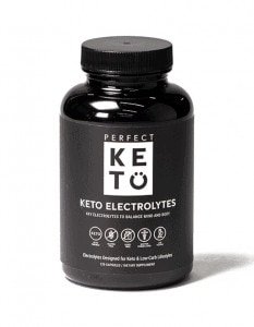Perfect Keto Electrolytes Bottle Perfect Keto Electrolytes Bottle