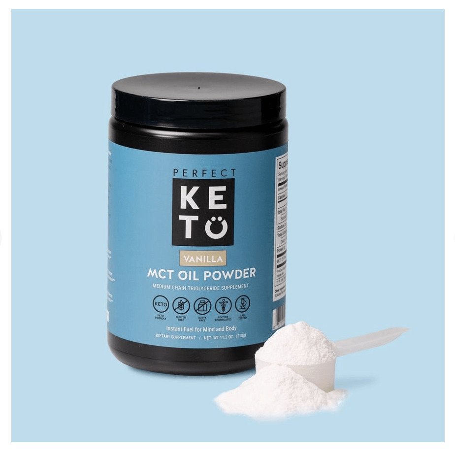Perfect Keto MCT Oil Powder Bottle