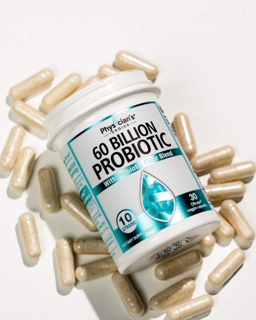 Physician's Choice Probiotic Capsules And Bottle