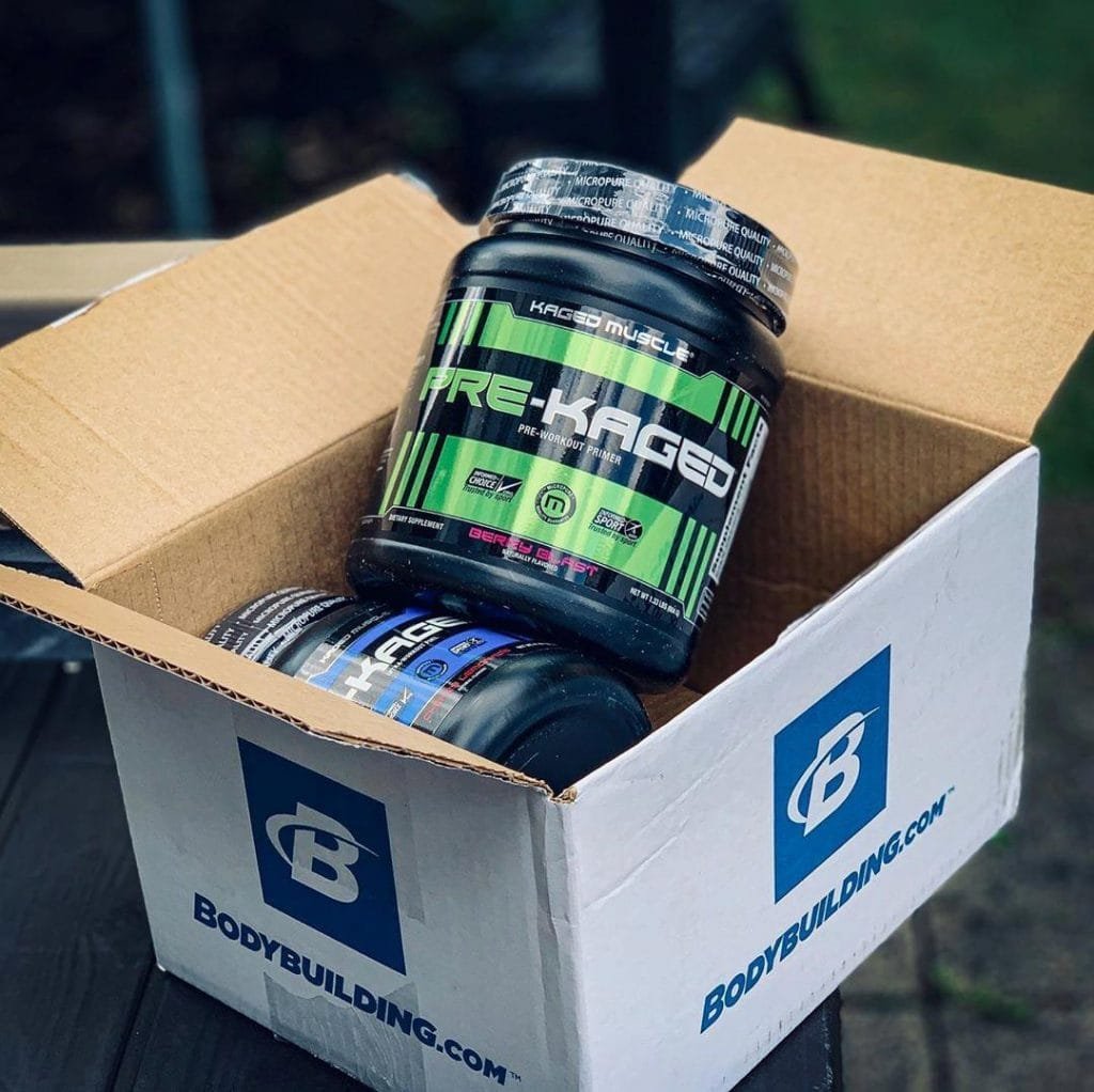 Pre-Kaged Premium Pre-Workout in a box