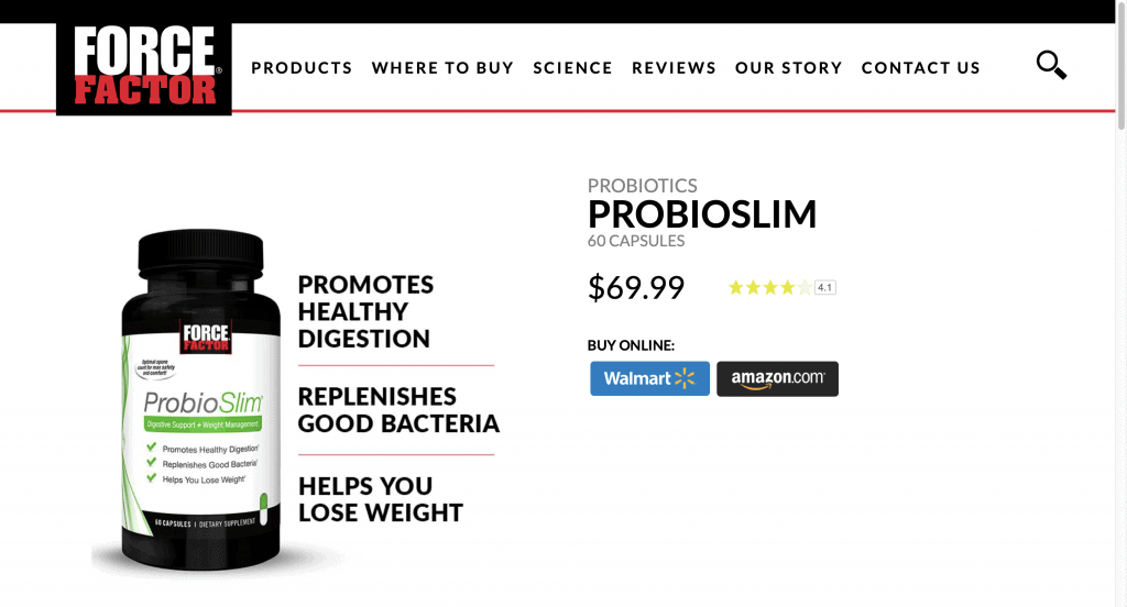 ProbioSlim Website