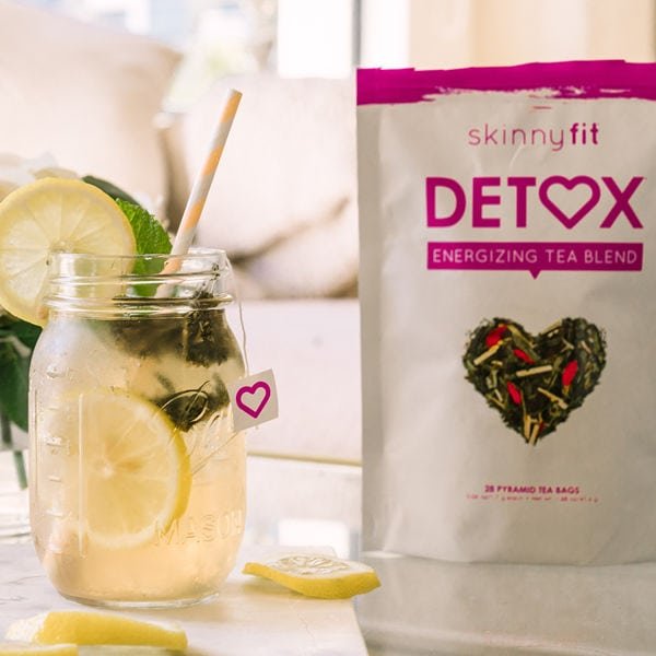 Skinny Fit Detox Tea in a cup