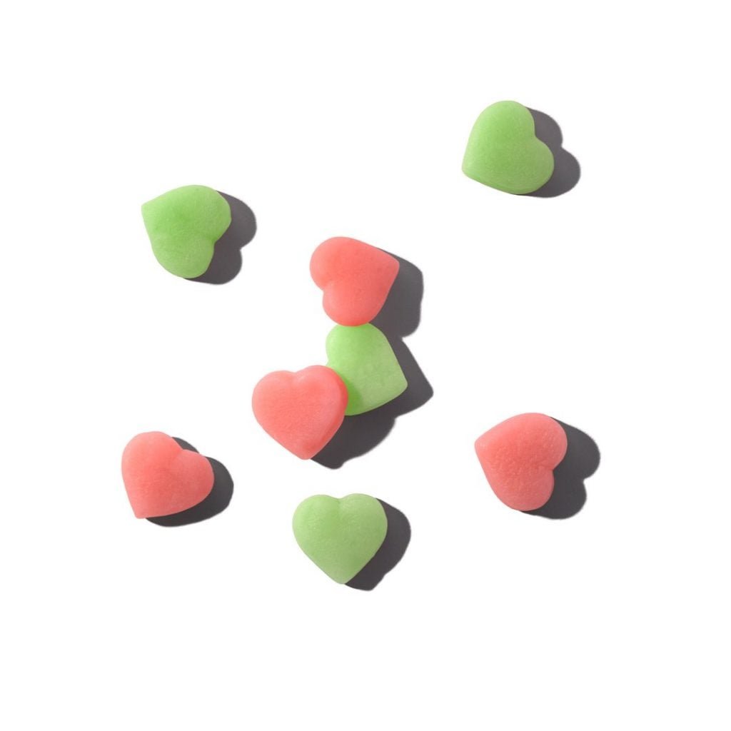 SkinnyMint Gummies heart shape