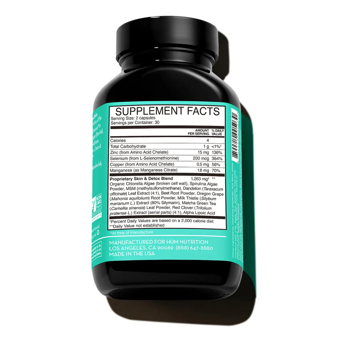 hum daily cleanse ingredients